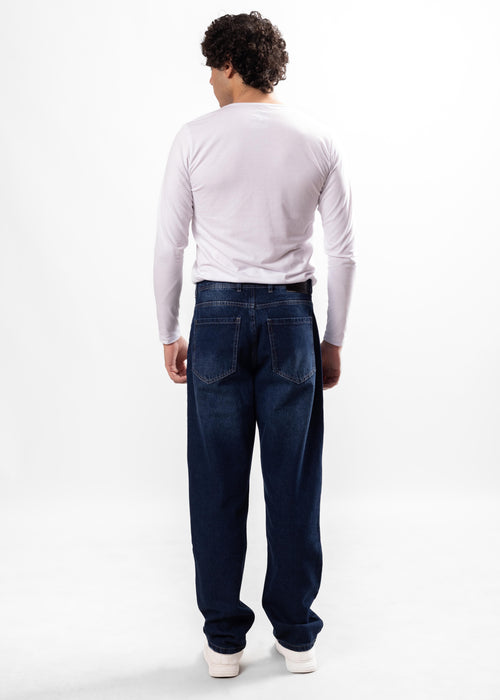 Dark Blue - Wide leg