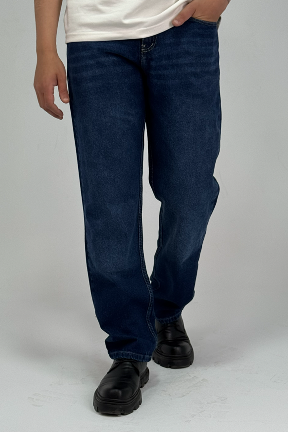 Dark Blue - Wide leg