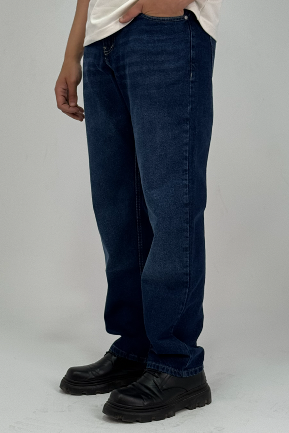 Dark Blue - Wide leg