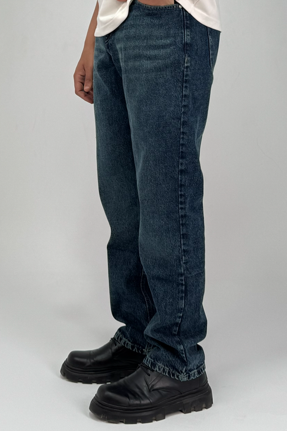 Dark Olive - Wide leg