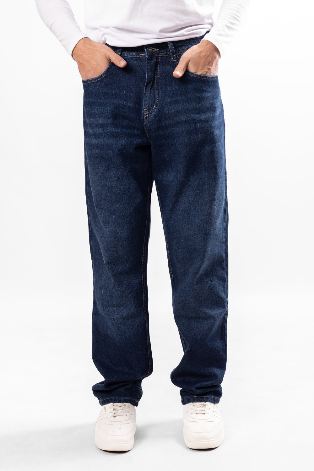 Dark Blue - Wide leg