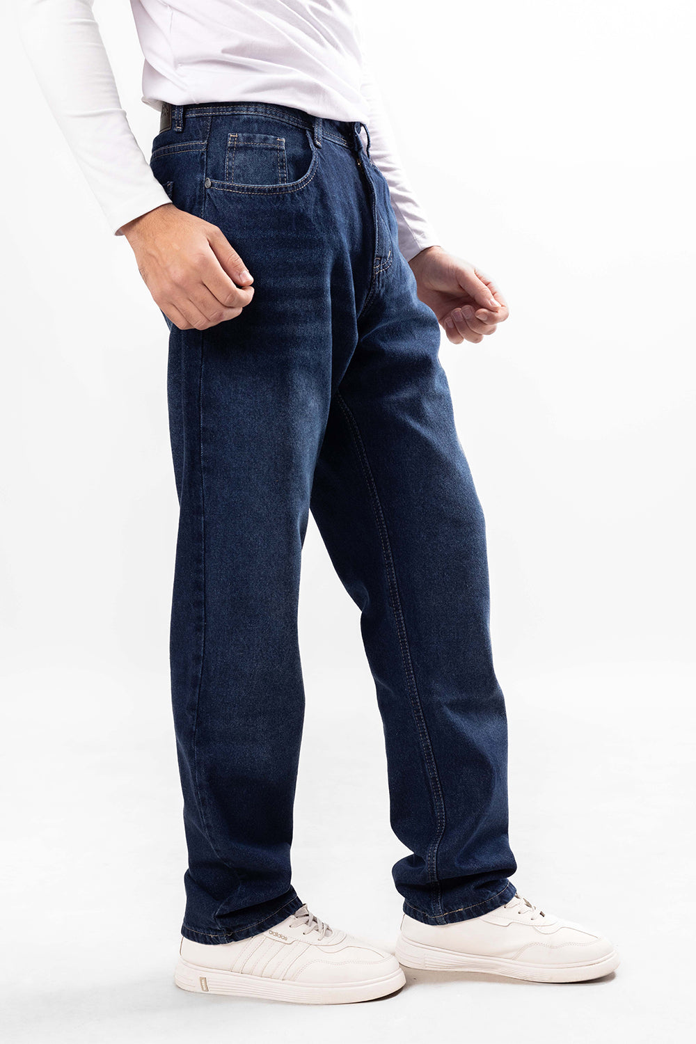 Dark Blue - Wide leg