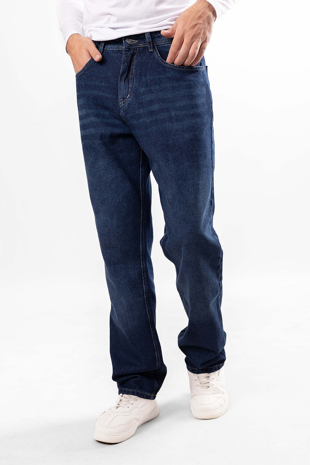 Dark Blue - Wide leg